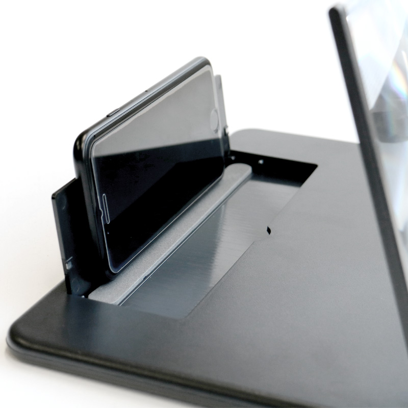 ✨️大人気✨️3D拡大スクリーン スマートフォン用 スクリーン拡大鏡 12インチ 260×174×9 スマホ画面拡大レンズ