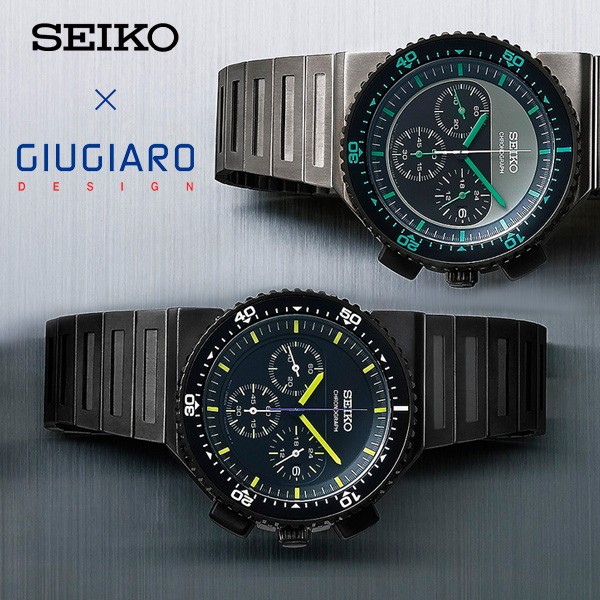 腕時計 メンズ セイコー SEIKO GIUGIARO DESIGN 限定モデル クロノ