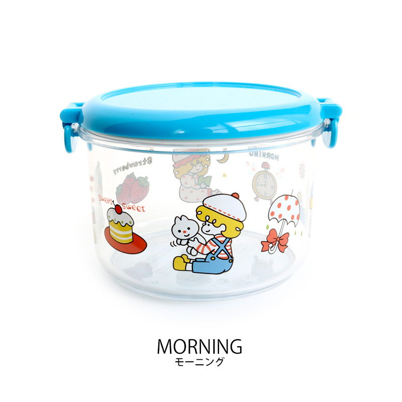 保存容器 キャニスター 520ml レトロ ストップペイル / モーニング STOP PAIL MORNING シモジマ 保存 容器 調味料容器 乾物保存 ストッカー お菓子入れ｜sincere-inc｜03