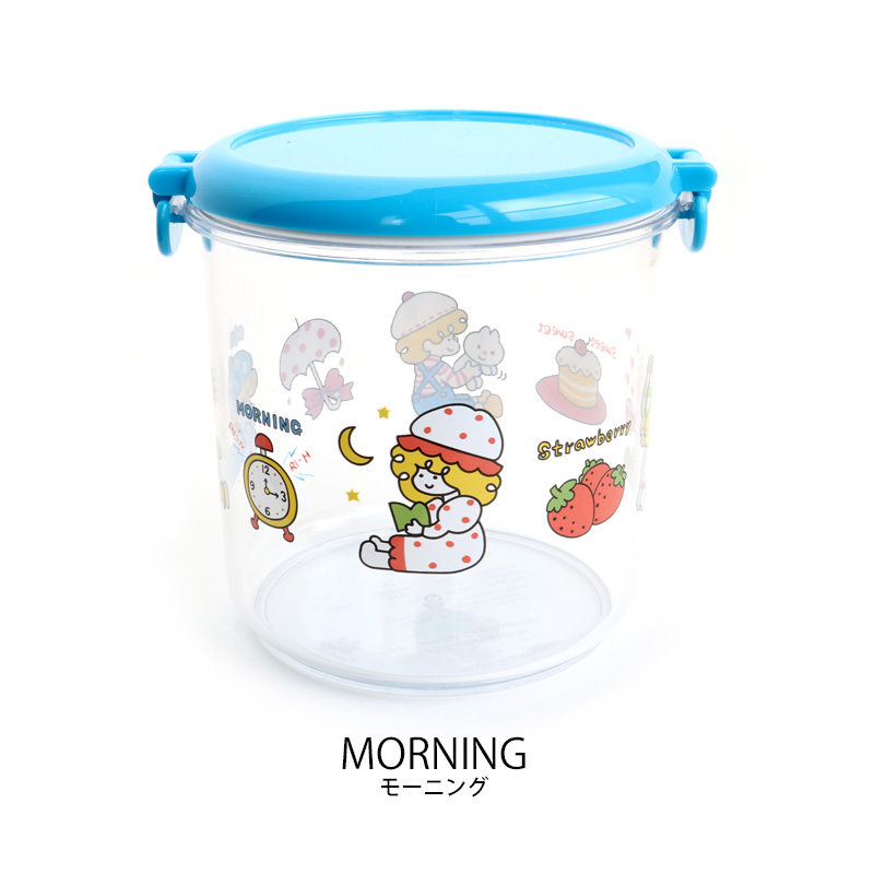 保存容器 キャニスター 800ml レトロ ストップペイル / モーニング STOP PAIL MORNING シモジマ 保存 容器 調味料容器 乾物保存 ストッカー お菓子入れ｜sincere-inc｜03