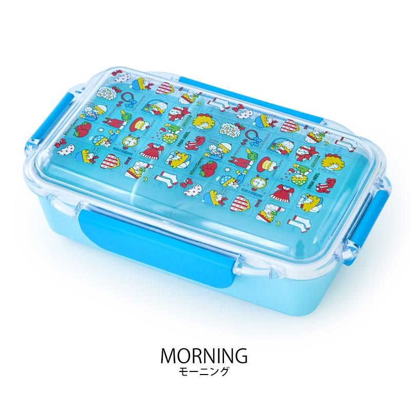 ランチボックス お弁当箱 1段 ドーム型 500ml ストップペイル/モーニング STOP PAIL MORNING シモジマ キャラクター かわいい  昭和レトロ 日本製 ランチ