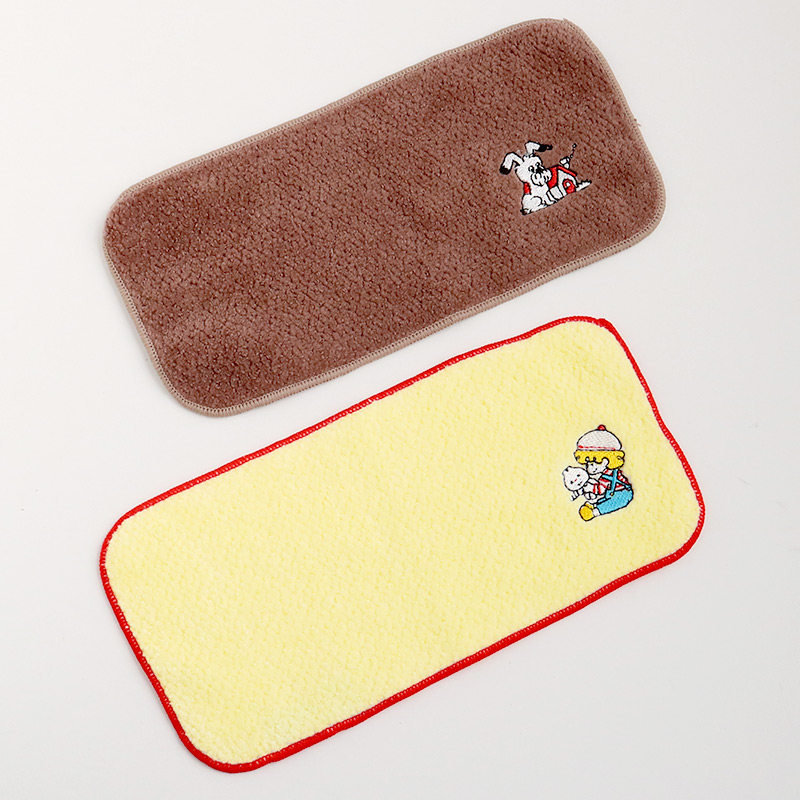 昭和レトロ ファンシー ピーマンズ ハンカチ BEAMS JAPAN ハンカチ ニューレトロ / 別注 縁起物 刺しゅう