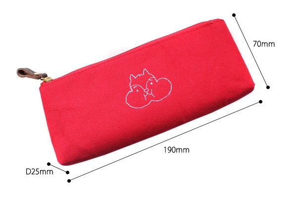 Tickle Pen Case ティックル ペンケース 筆箱 ポーチ かわいい レトロ 刺繍 ゆるかわ 動物 アニマル Tcl 301 Tcl 302 Tcl 303 Tcl 304 メール便ok Ticklepc 腕時計アクセサリーのシンシア 通販 Yahoo ショッピング