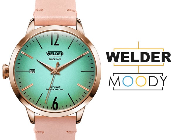 腕時計 WELDER MOODY ウェルダー ムーディー 38mm 偏光ガラス レザー