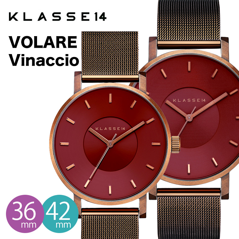 klasse14 腕時計 クラス14 レディース メンズ VOLARRE Vinaccio 36mm 42mm ヴィナッチオ クラッセ14 ブランド  プレゼント : wvo21vgvm : 腕時計アクセサリーのシンシア - 通販 - Yahoo!ショッピング