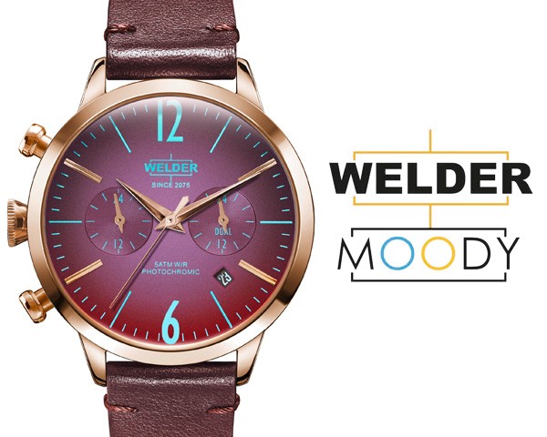 腕時計 WELDER MOODY ウェルダー ムーディー デュアルタイム 38mm 偏光