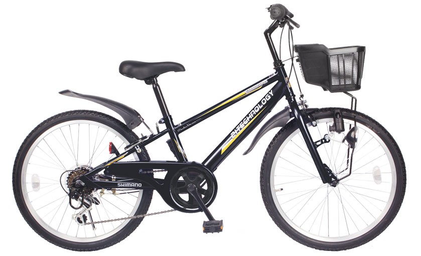 送料無料 子供用自転車 22インチ シマノ6段変速 マウンテンバイク