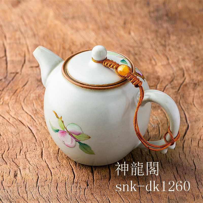 汝のかまどの手の絵の濾過の茶のポットの工夫は茶器を開いて景徳鎮の純 