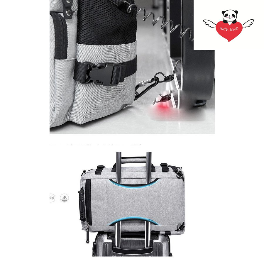 超目玉アイテム 防水大容量 バックパック ショルダーバッグデイパックパソコンバッグキャリーサポーターリュックサック3way ビジネスリュックメンズビジネスバッグリュック Seal限定商品