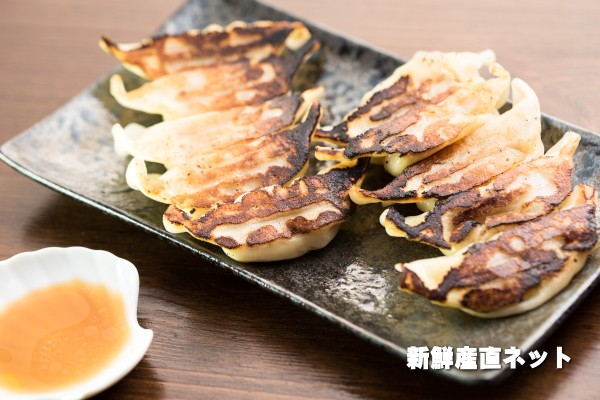 ホタテ干し貝柱入り焼き餃子