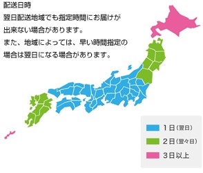配送日時