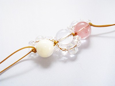 顺产挂件樱桃石英和主机of珍珠护身符神社祈祷完毕-日本购购凭借专业