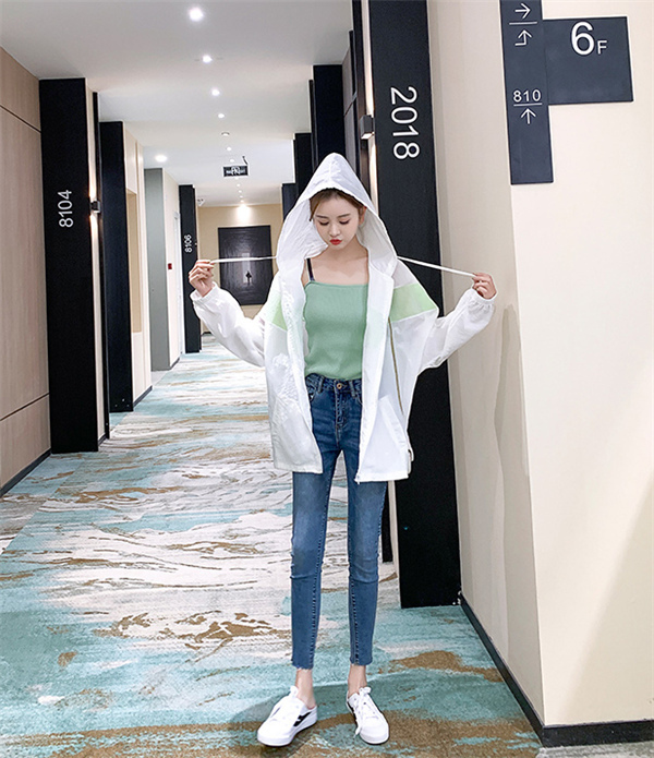 夏新作 日焼け防止服 レディース ラッシュガード Uvカット 韓国風 薄手 フード付き 自転車 紫外線対策 通気性 速乾性 日焼け対策 アウトドア Hx21jun28vdkfsy15 しろくまstore 通販 Yahoo ショッピング