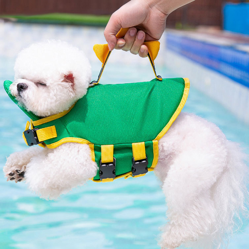 犬用 ライフジャケット わんちゃん用 サメ 犬服 小型 中型 犬 水遊び 