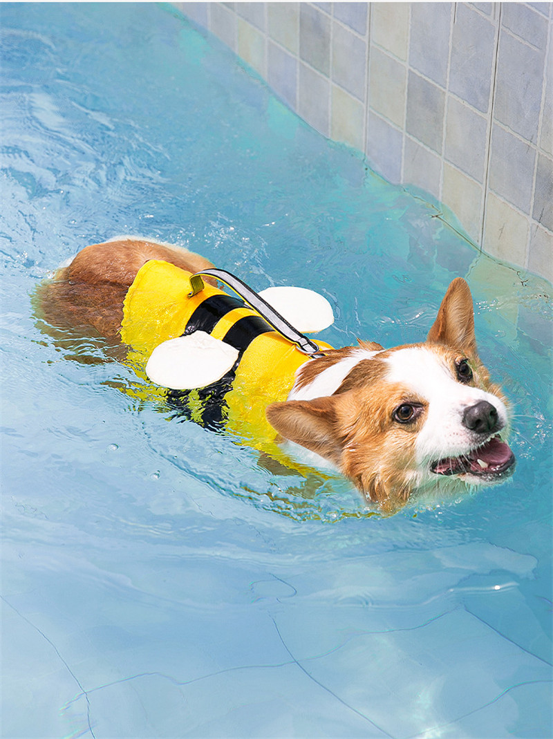 「返品交換保証」 犬用 ライフジャケット 救命胴衣 ベスト 夏 海 川 水 ビーチ 水遊び 小型犬 中型犬 大型犬 フローティングベスト 水泳練習 ユニックデザイン 人魚 サメ 送料無料