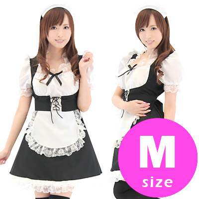 コスプレ ハロウィン 文化祭 メイド メイド風エプロン メイド服 コスチューム ウェイトレス コスプレ衣装 M L XL 大きいサイズ 仮装