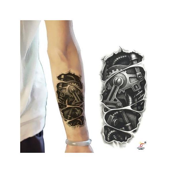 貼るTATOO 防水 防汗 長持ち 日本未発売デザ 3D 立体 錯覚 入れ墨