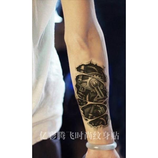 貼るTATOO 防水 防汗 長持ち 日本未発売デザ 3D 立体 錯覚 入れ墨