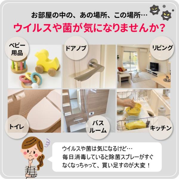 電解次亜水生成器 メーカー ルームジア 生成器 作る 機械 次亜塩素酸