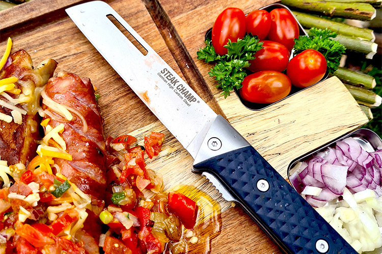 STEAK CHAMP (ステーキチャンプ) Chef's Outdoor Folding Knife 12cm(フォールディングナイフ) 最新情報