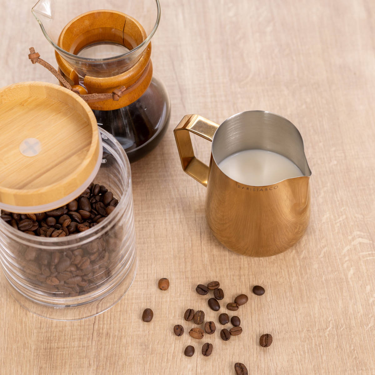 特典付き BARISTA&CO バリスタアンドコー バリスタプロミルクピッチャー 400ml Barista Pro Milk Pitcher （ バリスタ＆コー ミルクジャグ ラテアート ） | BARISTA & CO | 16