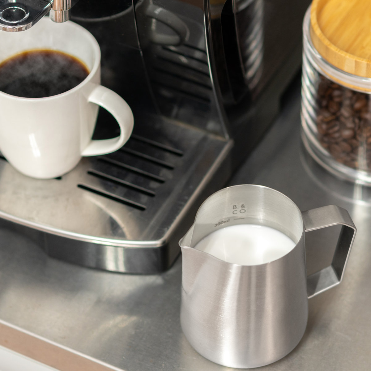 特典付き BARISTA&CO バリスタアンドコー バリスタプロミルクピッチャー 400ml Barista Pro Milk Pitcher （ バリスタ＆コー ミルクジャグ ラテアート ） | BARISTA & CO | 11