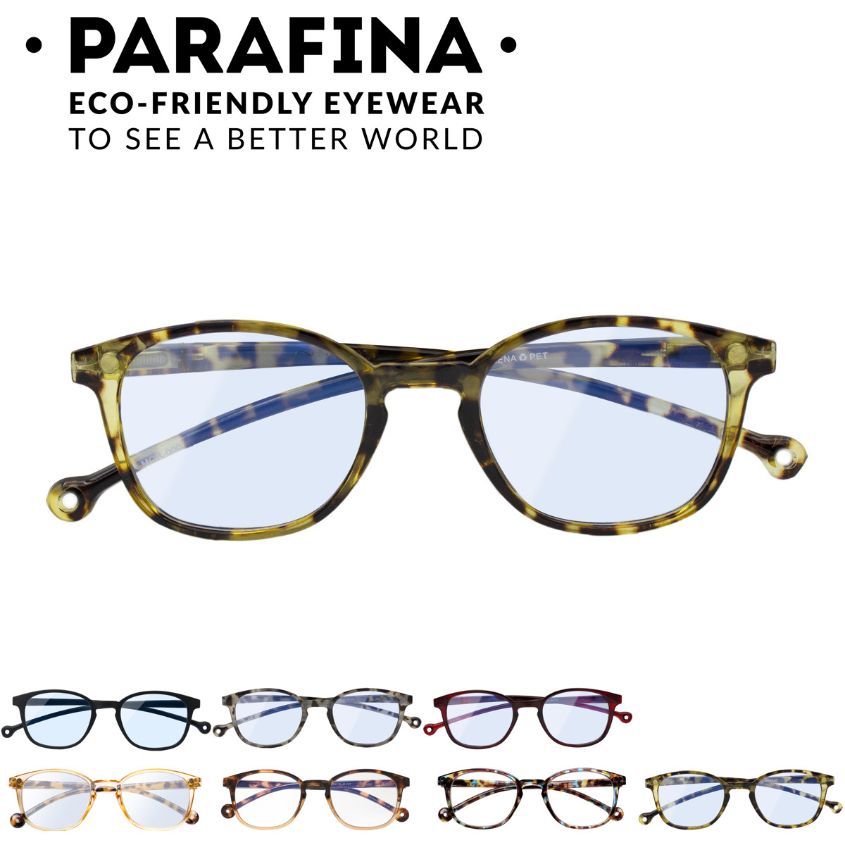 （アウトレット） PARAFINA パラフィナ PC用メガネ セナ SENA （ ブルーライトカットメガネ メガネ おしゃれ 軽量 フレーム 眼鏡 pcメガネ ） | PARAFINA