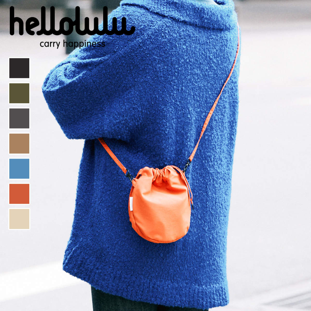 特典付き （アウトレット） ショルダーバッグ hellolulu ハロルル ベア BEA （ バッグ レディース メンズ ミニショルダー かばん 鞄 軽い ）