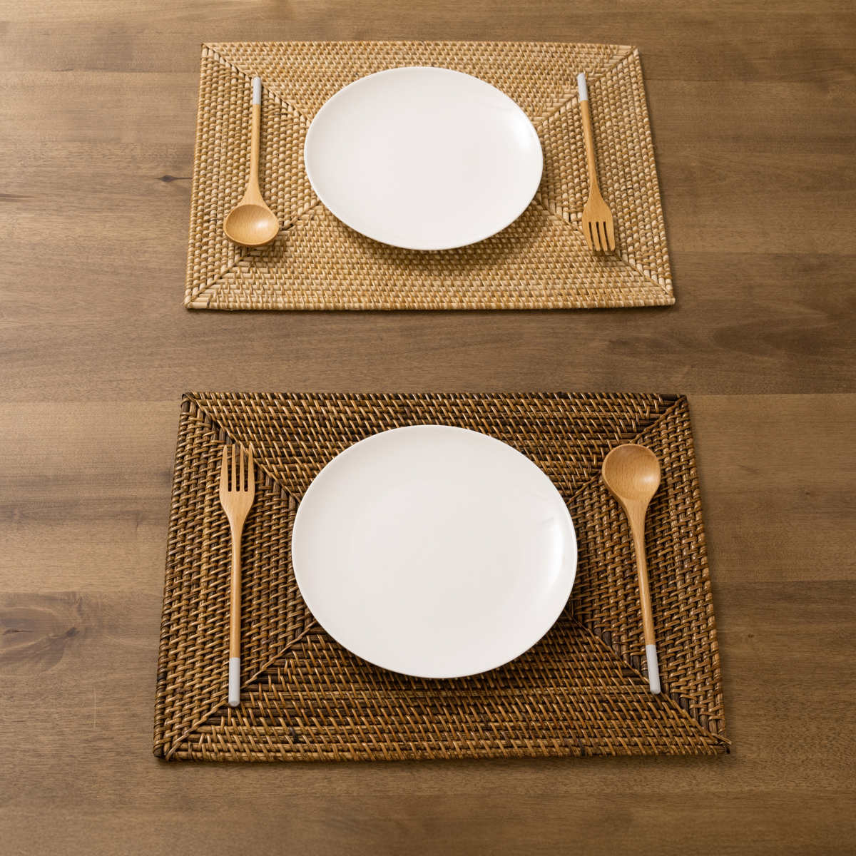 TISECO ティセコ RATTAN Placemat Rectangle ラタン プレイスマット