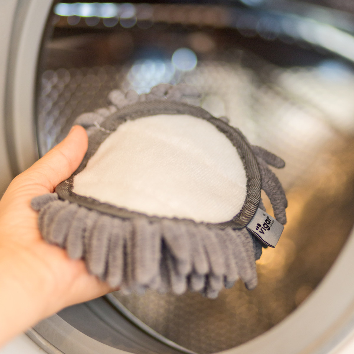 Vigar ヴィガール フローガニック ラウンド マイクロファイバーダスター FLORGANIC Round Microfiber Duster （ ハンドモップ 洗える かわいい ホコリ取り ） | Vigar | 08