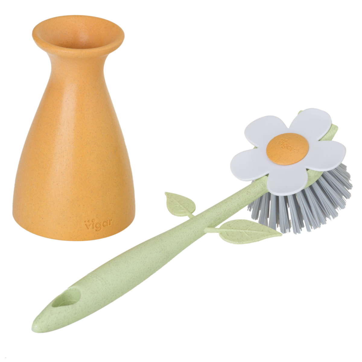 Vigar ヴィガール フローガニック ディッシュブラシ ウィズベース FLORGANIC Dish Brush With Vase （ キッチンブラシ キッチン ブラシ たわし タワシ ） | Vigar | 09