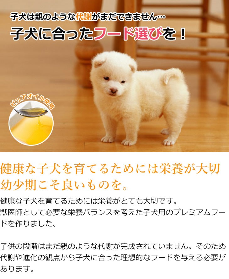 【定期購入】ドッグフード （プレミアム）子犬・パピー用 1歳未満 1kg 獣医師開発 DailyStyle デイリースタイル 鹿肉 ベニソン 犬