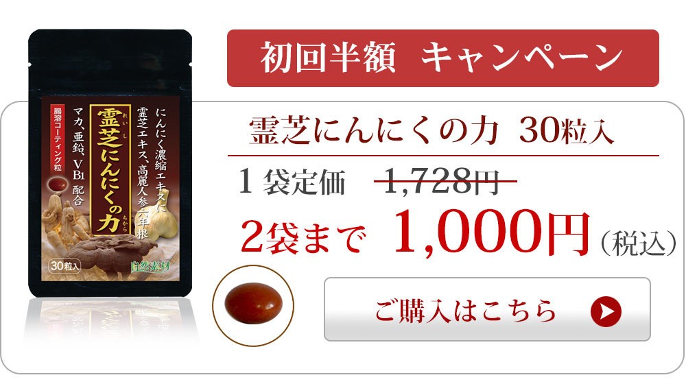 霊芝にんにくの力1000円飛ぶバナー