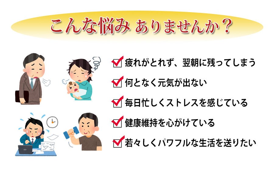 日々に生活に疲れた方 ストレスなく元気で働きたい方