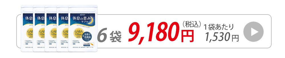 休息ギャバ30粒6袋へ購入へ飛ぶバナー