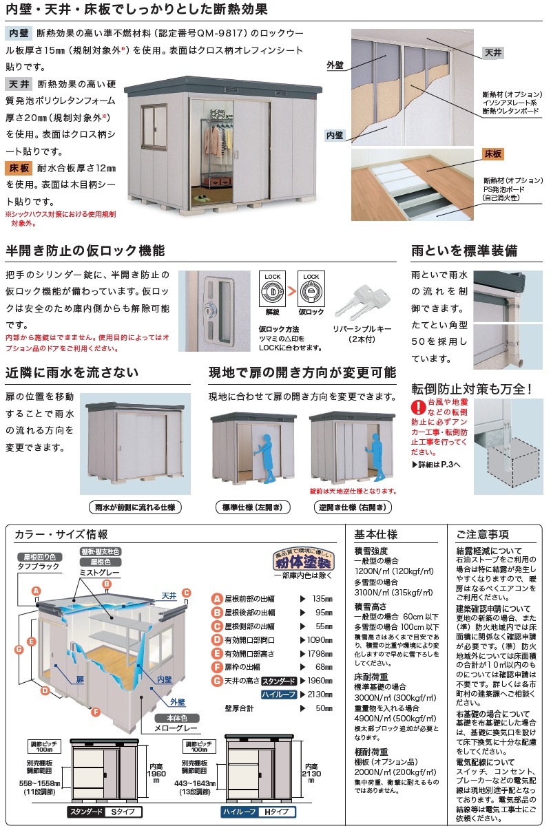 物置 収納 イナバ物置 稲葉製作所 ナイソー SMK-47HN ハイルーフ 一般