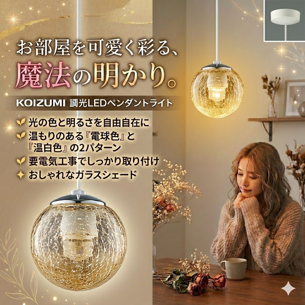 照明 おしゃれ コイズミ照明 KOIZUMI 調光ペンダントライト AP54947 照明 おしゃれ コイズミ照明 KOIZUMI 調光ペンダントライト AP54947