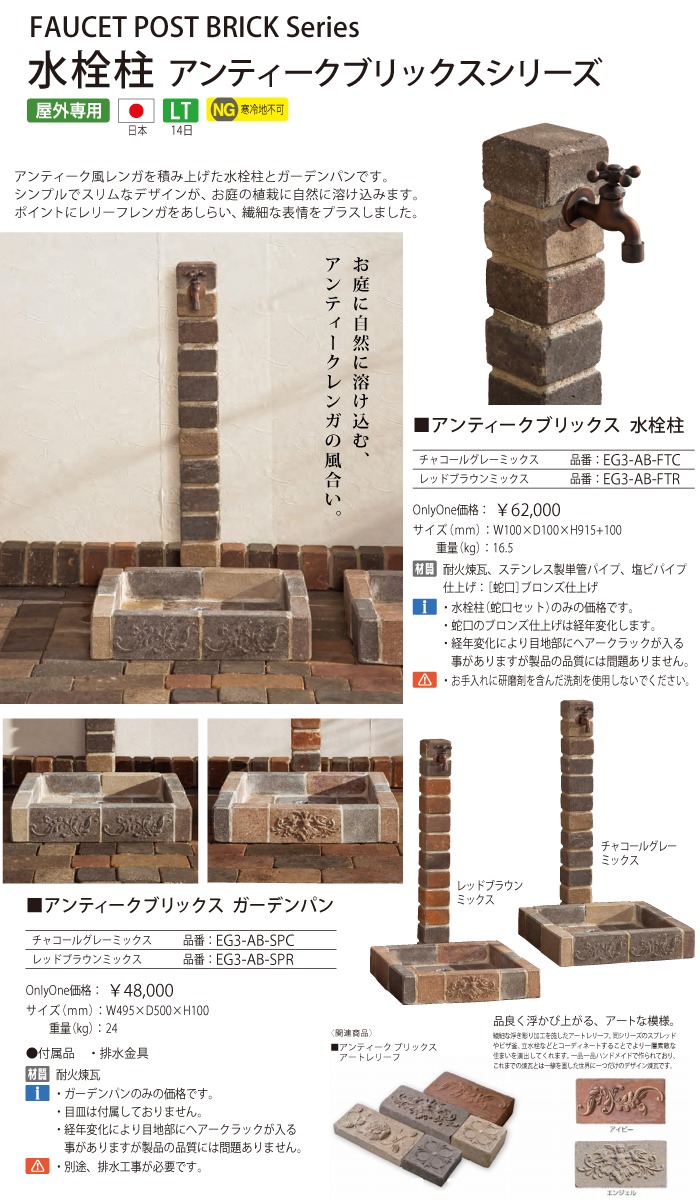 ガーデンパン 水受け オンリーワンクラブ アンティーク