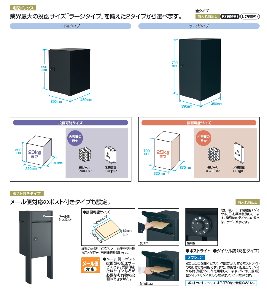 無料プレゼント対象商品】 宅配ボックス 一戸建て用 三協アルミ 三協