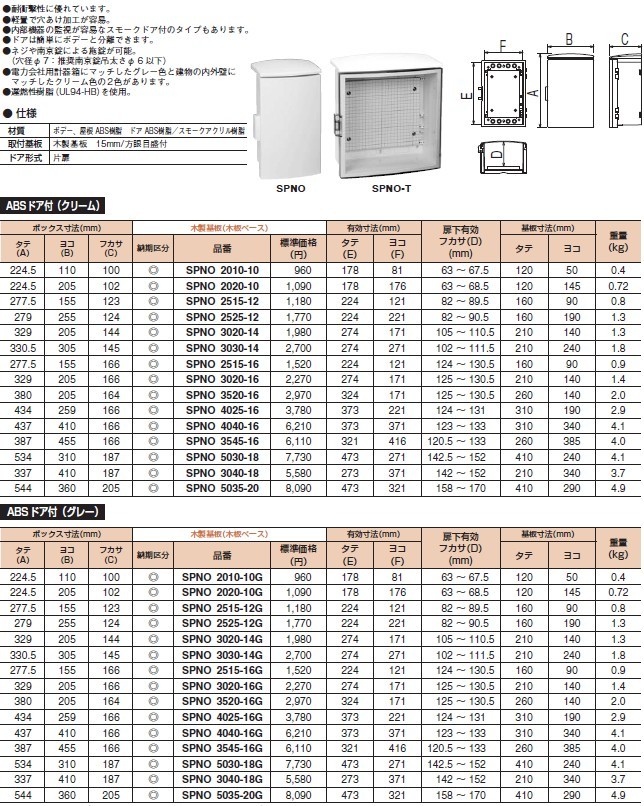 注目ブランドのギフト 河村電器産業 SPNK4025-16 シリンダーキー付プラ