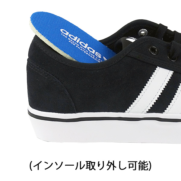 値下げしました！アディダス スニーカー スケートボードシューズ ADIDAS EASE 靴 HQ6432 CORE BLACK / FTWR  WHITE adidas skateboarding