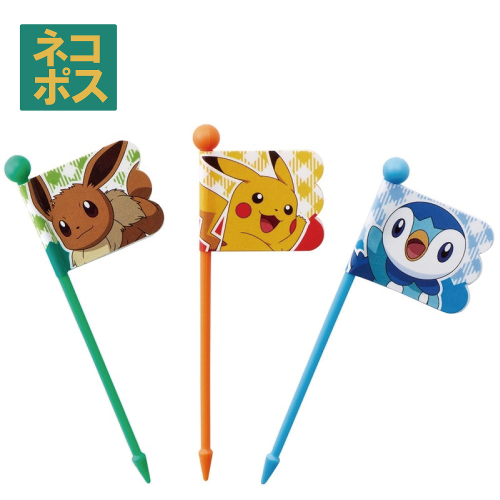Pokemon（ポケモン） スケーター ランチ ピックス 9本入 [3柄×3本入