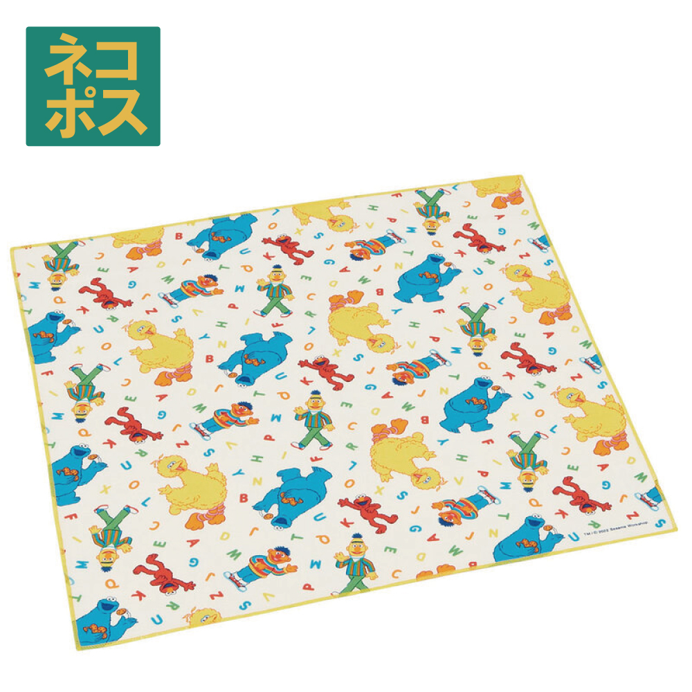 SESAME STREET（セサミストリート） スケーター ランチ クロス 43×43cm