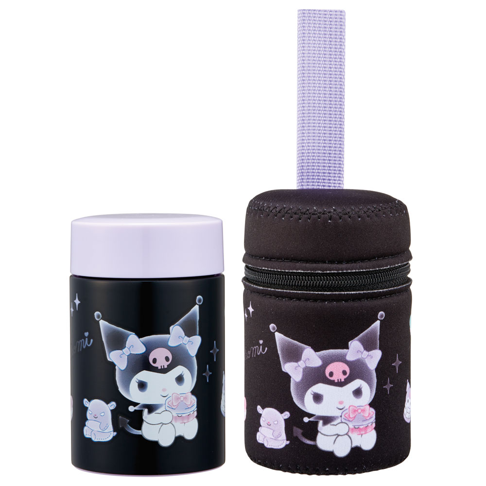 クロミ カバー 付き ステンレス ミニ ポット 180ml 軽量 保温 保冷