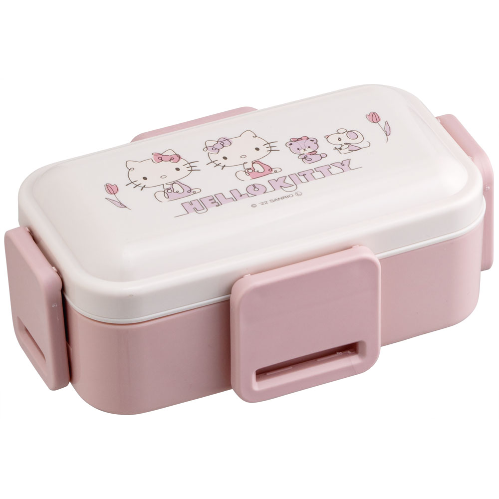 ハローキティ 弁当箱 大人 子供 二段 仕切り 食洗機 レンジ 対応