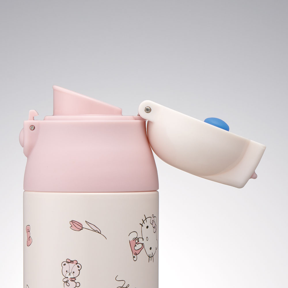 ハローキティ スケーター ステンレス マグ ボトル 500ml ロック 付き