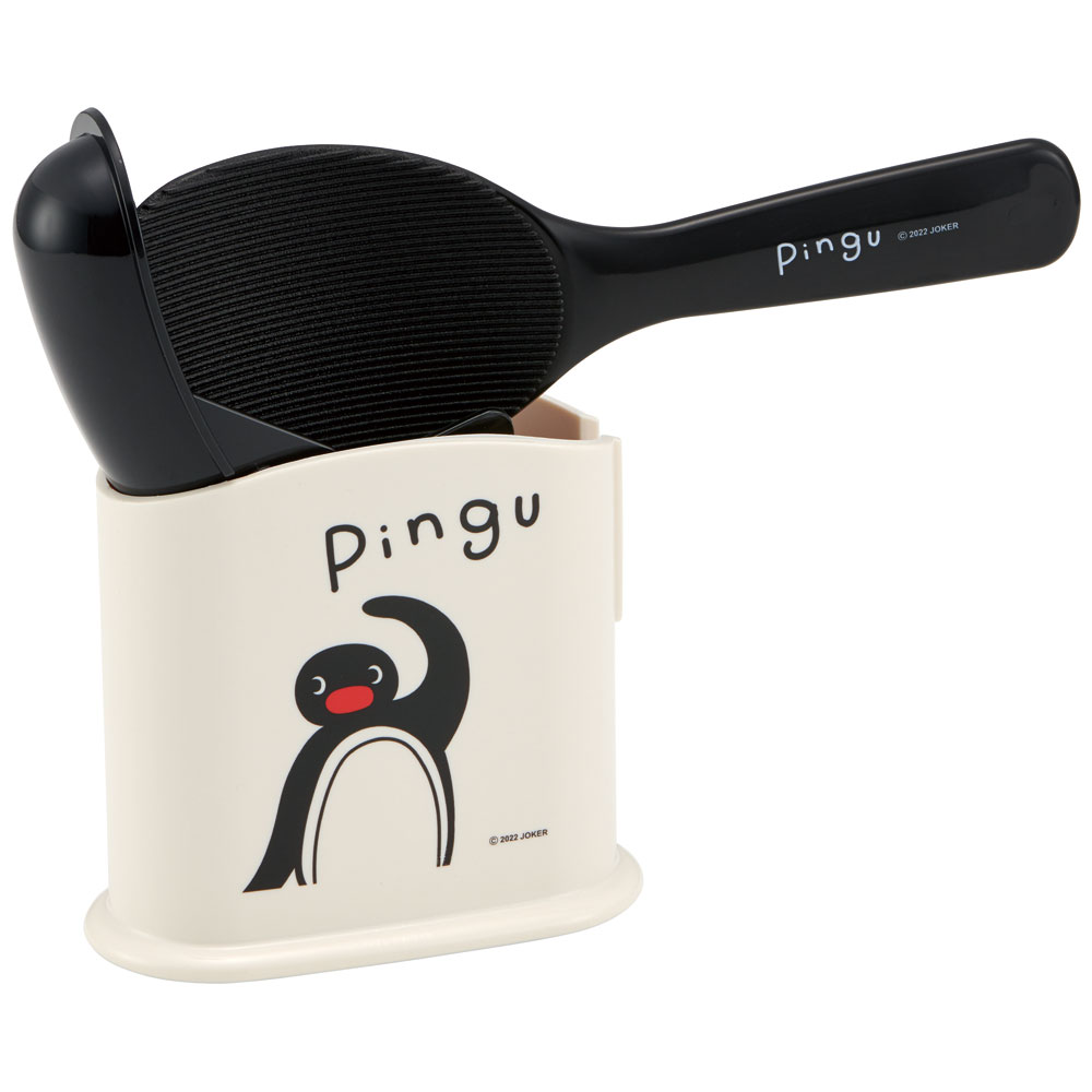 しゃもじ ケース セット しゃもじケース くっつきにくい ケース付き キャラクター 食事 スケーター SMS1 ピングー PINGU ペンギン 女の子 レディース｜skater-koshiki