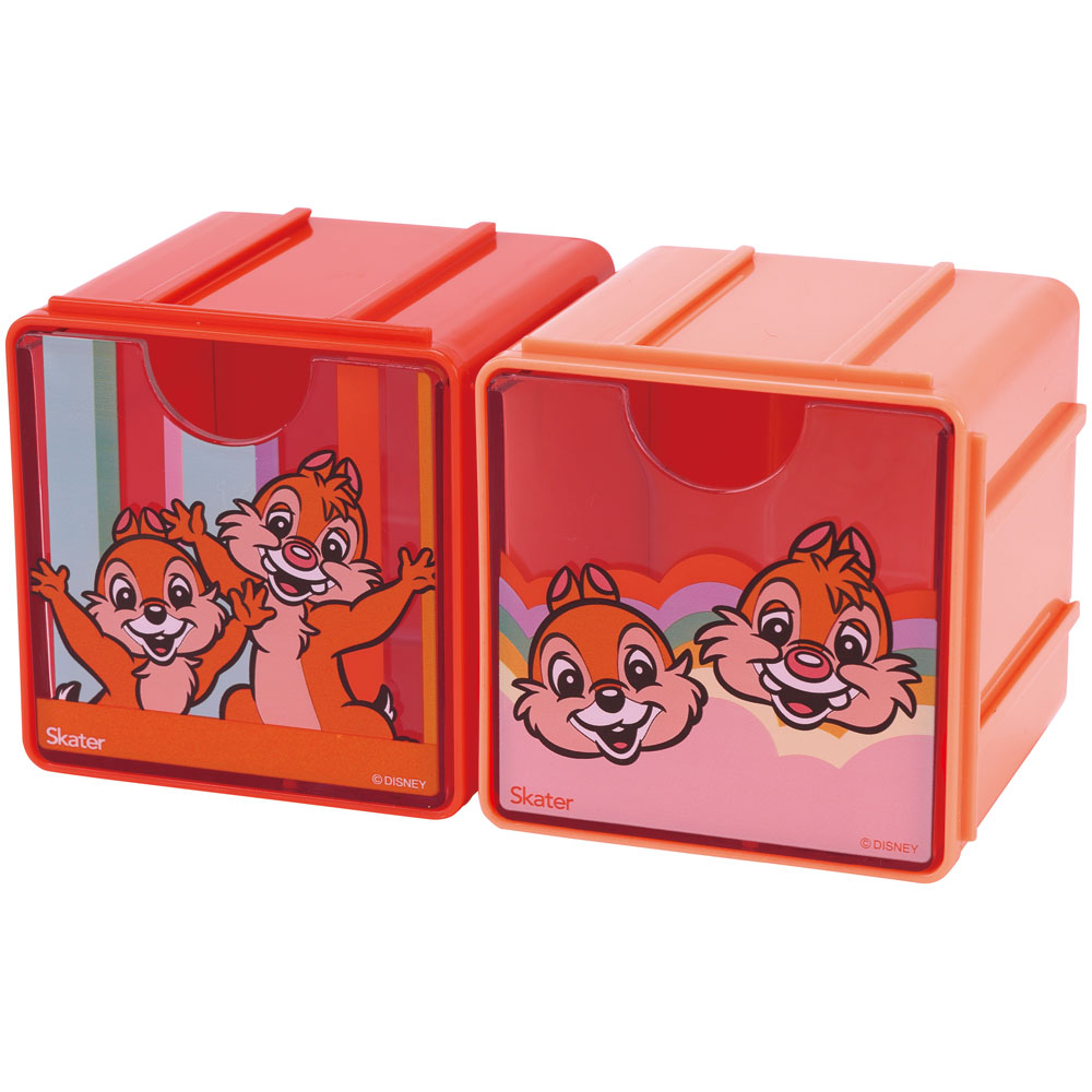 Disney（ディズニー） スケーター つながる 小物入れ 2個入り 小物
