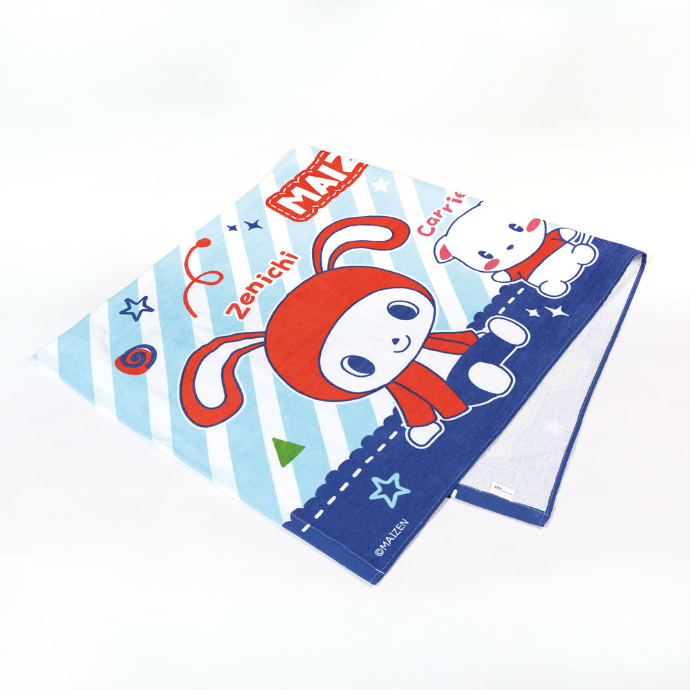 まいぜん　シスターズ　バスタオル　10枚セット　子ども　キャラクター スケーター バス タオル 60×120cm キャラクター BT120 まいぜん