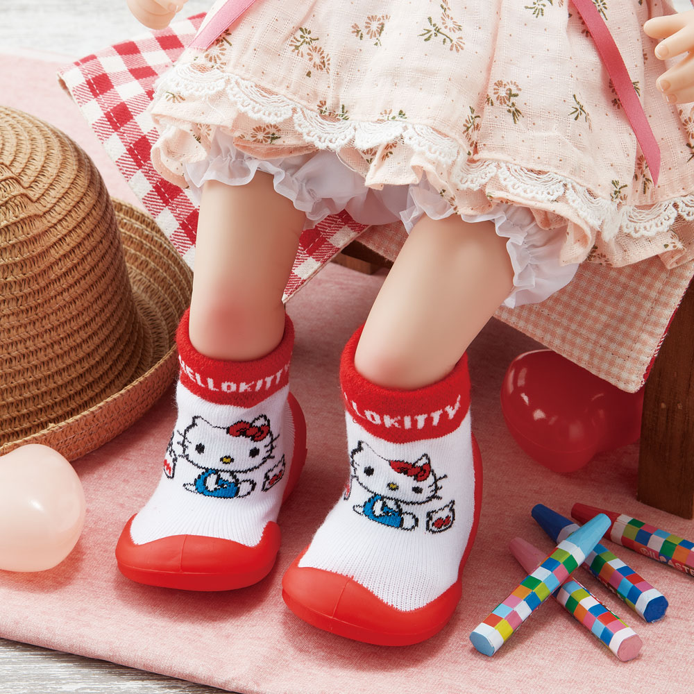 ハローキティ ソックス シューズ XS 11.3cm ベビー ファースト